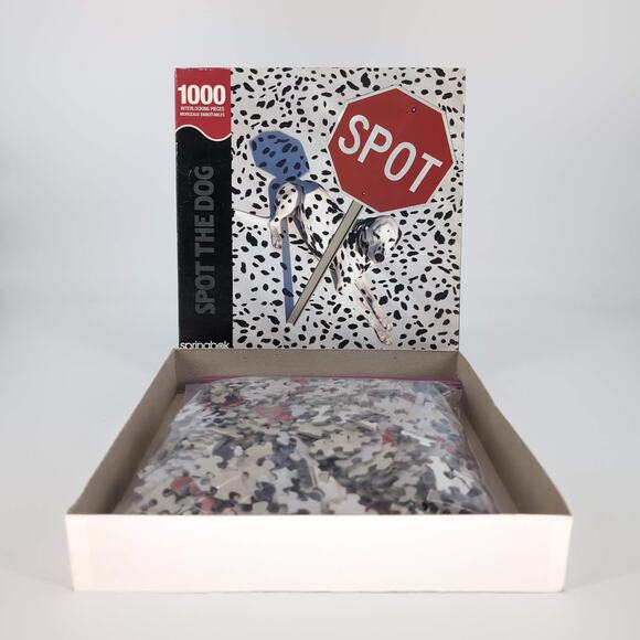 An Authentic Springbok 1000 Interlocking Piece "Spot The Dog" Jigsaw Puzzle -GUC - Picture 11 of 11